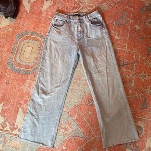 wide leg jeans